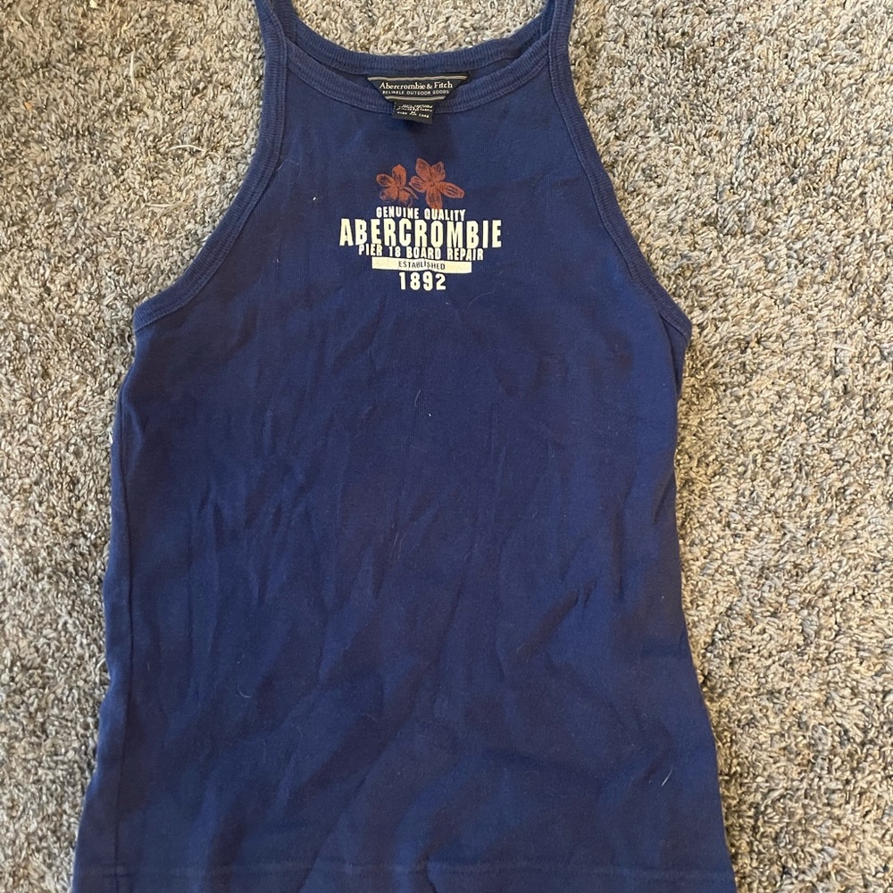 Abercrombie Blue Tank Top